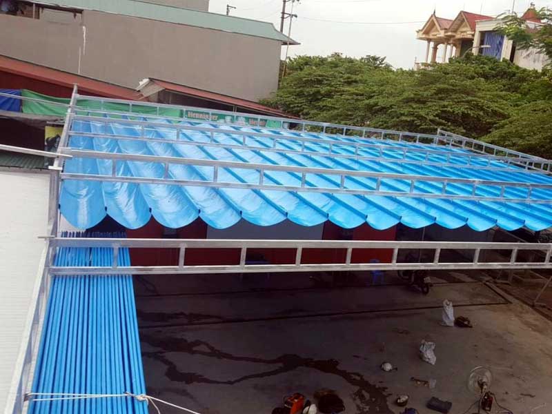 Mái xếp lượn sóng có nhiều ưu điểm vượt trội