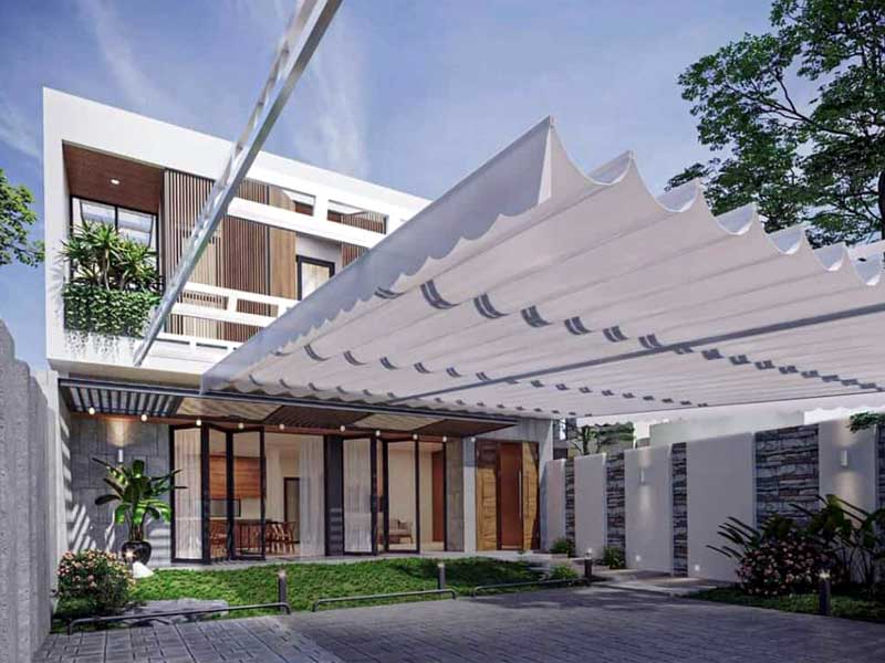 Tư vấn lắp đặt mái xếp Gia phú theo yêu cầu