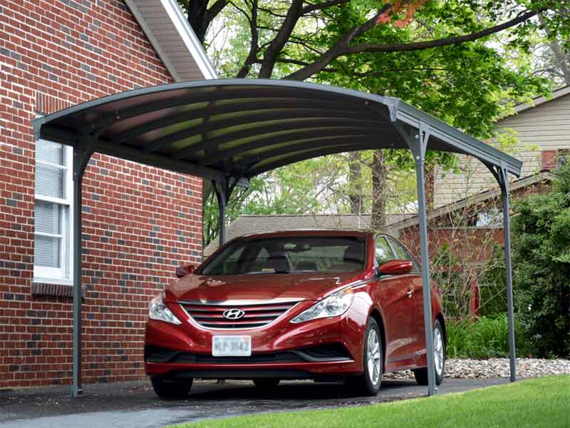 Mái vòm nhà xe ô tô 