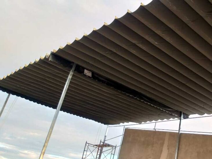 Lắp mái xếp di động tại Bình Dương: Cam kết bảo hành lên đến 5 năm